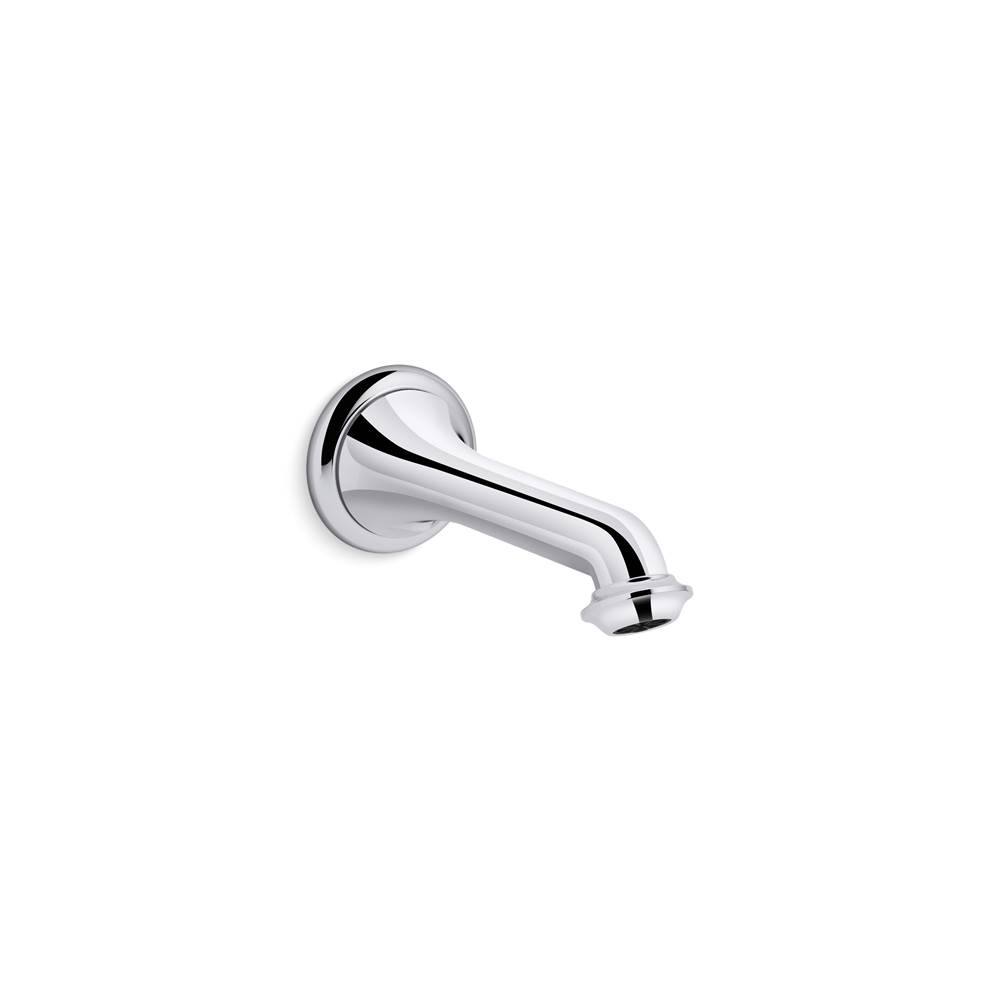 Kohler Artifacts® Wall-mount bath spout with turned design