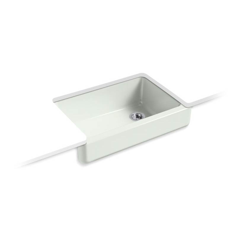 Kohler Whitehaven® 32-1/2'' x 21-9/16'' x 9-5/8'' Undermount single-bowl farmhouse sink