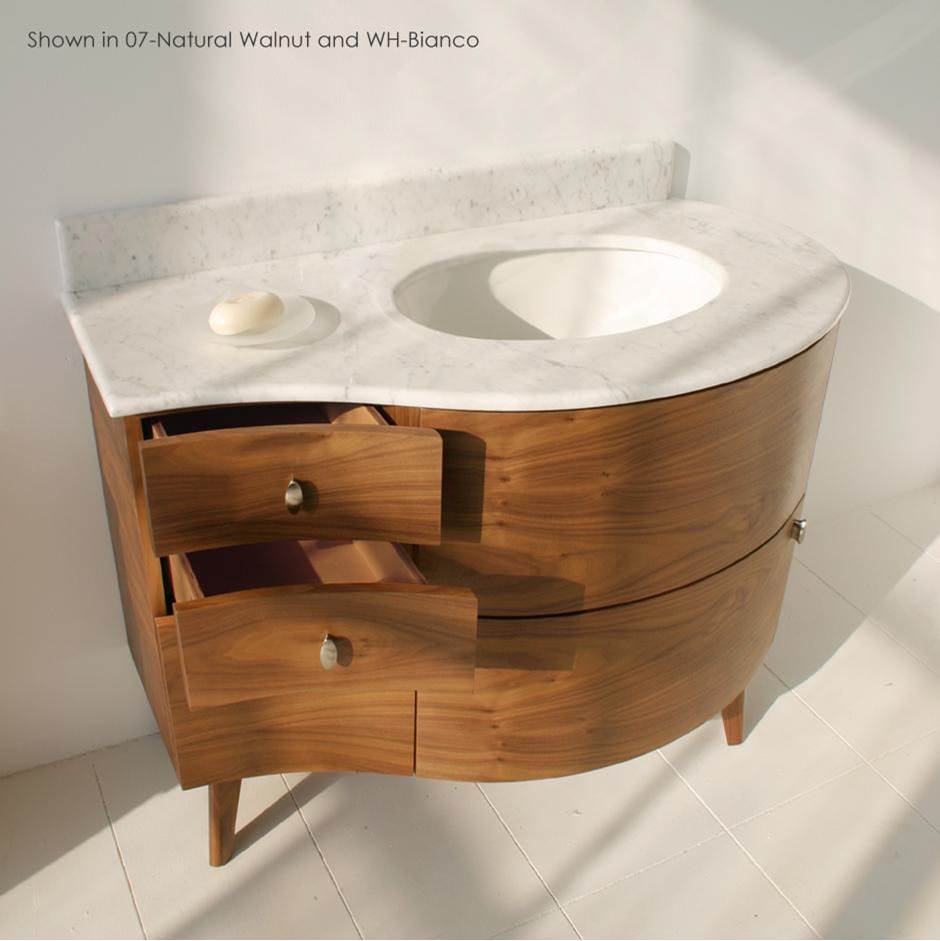 Lacava Countertop for vanity FLO-F-42R, with a cut-out for Bathroom Sink 33LA,  42 1/2''W, 21 3/4''D, 1 1/4''H.