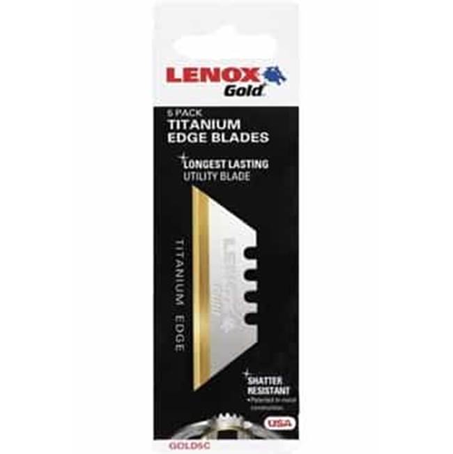 Lenox Tools Lenox Edge Gold5C Bimetal Utility 5/Pk