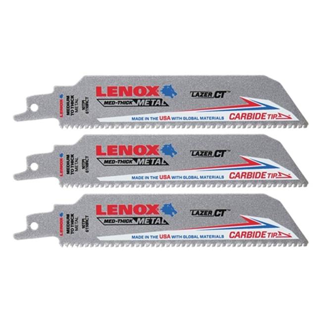 Lenox Tools Recips 6110Rct 6 X 1 X 050 X 10 Ngcr 3Pk