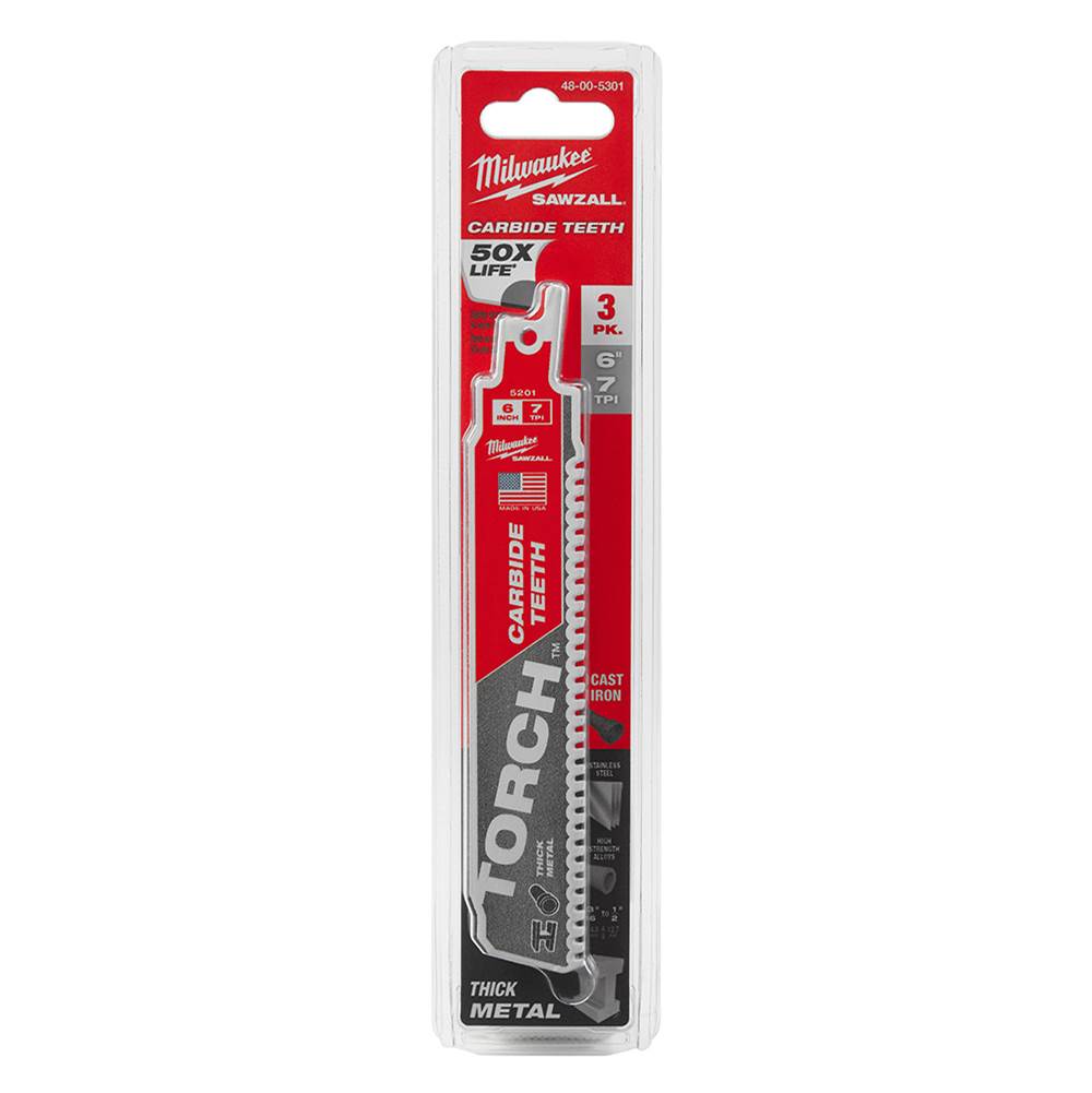 Milwaukee Tool The Torch With Carbide Teeth 7T 6L 3Pk