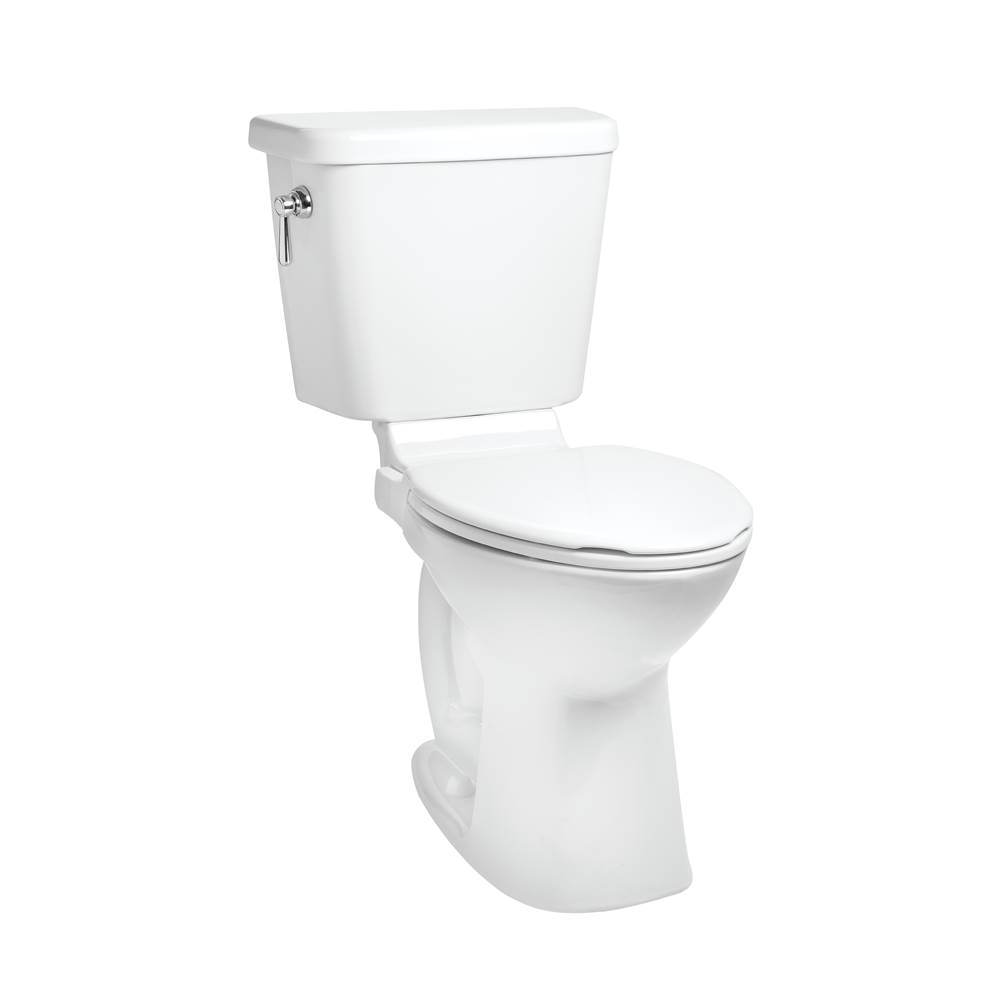 Mansfield Plumbing Vanquish 1.6 Elongated SmartHeight Toilet Combination