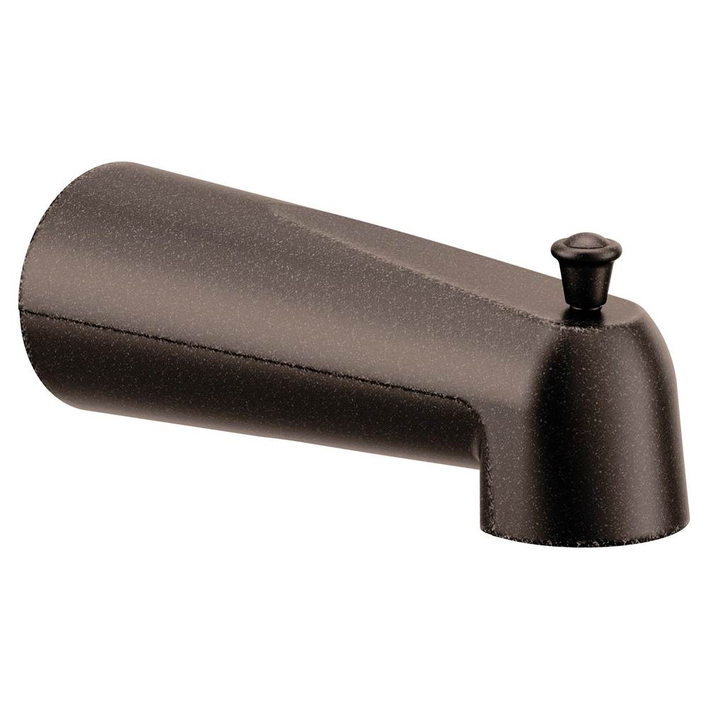 Moen Replacement 7-Inch Tub Diverter Spout 1/2-Inch Slip Fit Connection, Oil Rubbed Bronze
