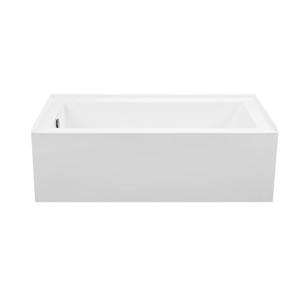 MTI Baths Cameron 3 Acrylic Cxl Integral Skirted Rh Drain Air Bath/Whirlpool - Biscuit (66X32)