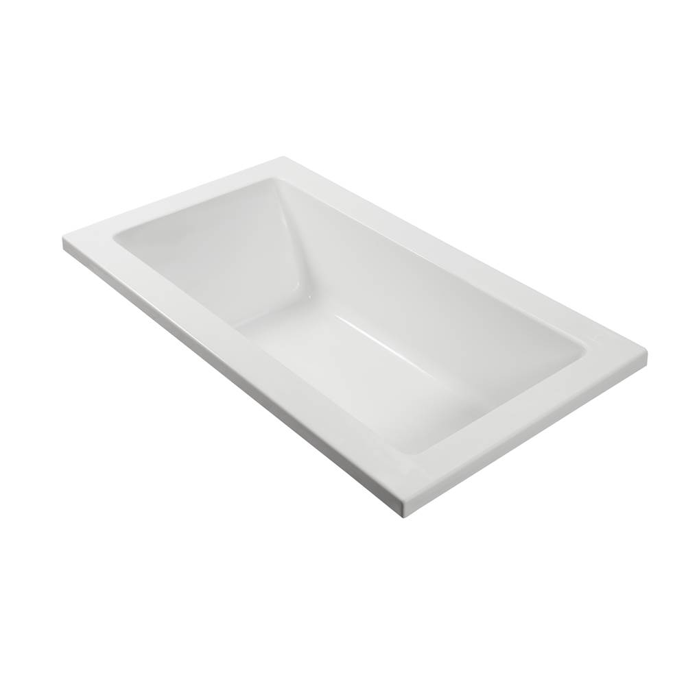MTI Baths Andrea 26 Acrylic Cxl Drop In Air Bath/Whirlpool - White (54X30)
