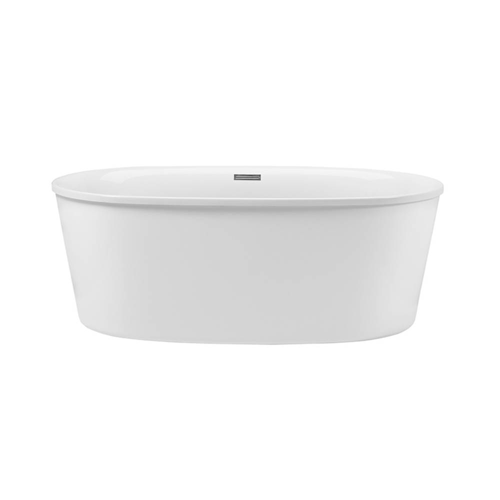 MTI Baths Adel Acrylic Cxl Freestanding Air Bath - White (57.25X31)