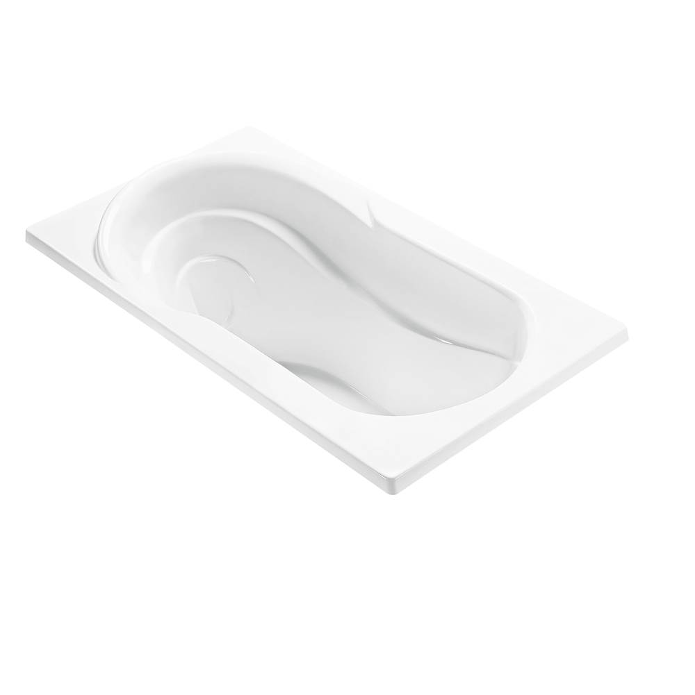 MTI Baths Reflection 4 Acrylic Cxl Drop In Air Bath/Whirlpool - Biscuit (60X32)