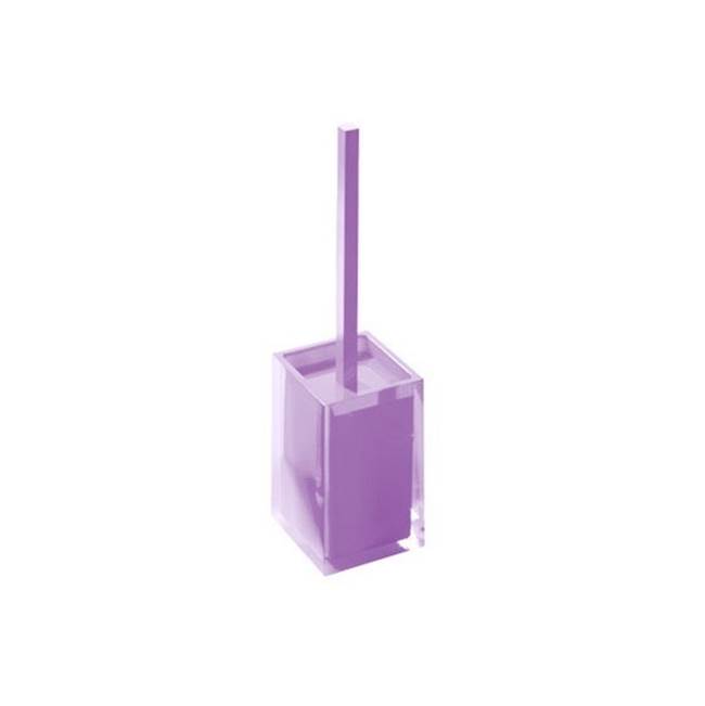 Nameeks Free Standing Thermoplastic Resin Toilet Brush in Lilac Finish