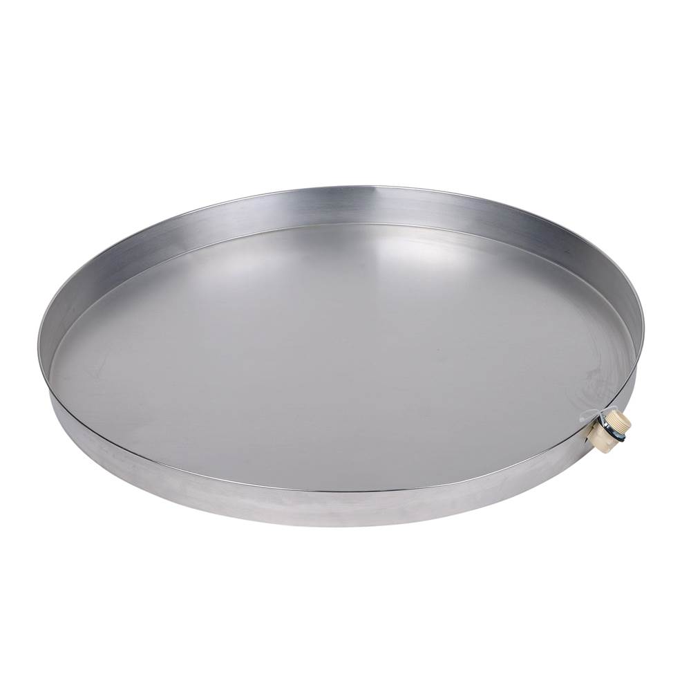 Oatey 32 In. Aluminum Water Heater Pan With 1 In. Cpvc Adapter