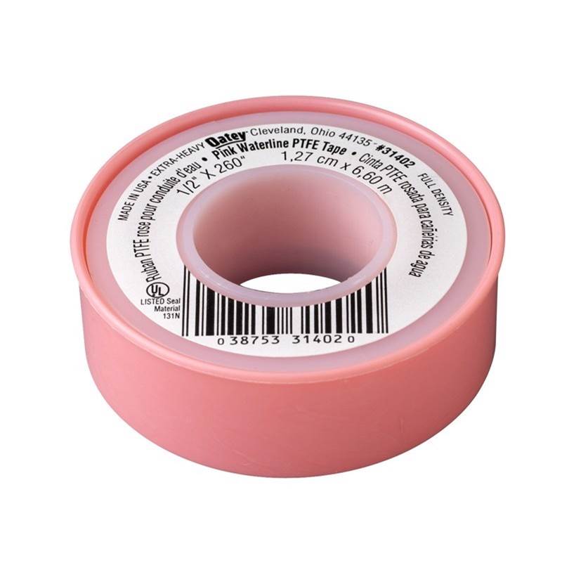 Oatey Pink Thread Seal Tape 50 Per Display