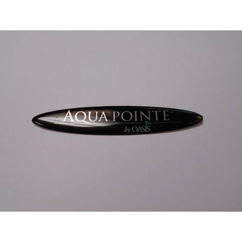 Oasis Water Coolers and Fountains Insert, Nameplate Aquapointe