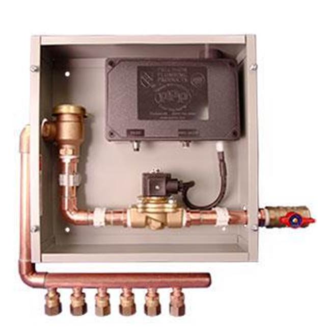 Precision Plumbing 8 DRAIN SURFACE MOUNT PRIME-TIME ELECT. T/P 24V EMS W/ 1960 PEX FITTING