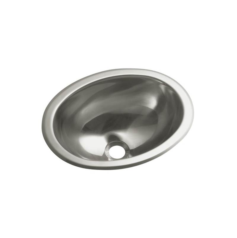 Sterling Plumbing Oval drop-in/undermount bathroom sink