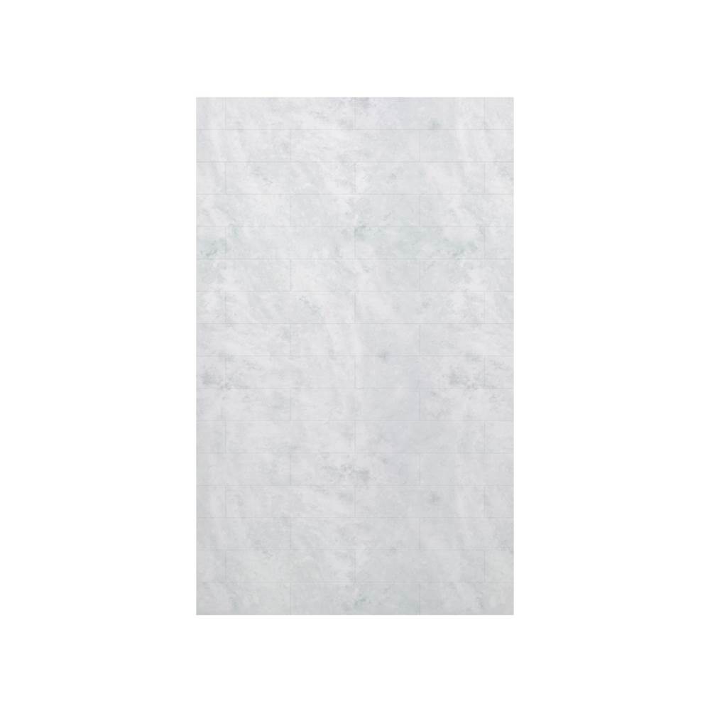 Swan MSMK-7236-1 36 x 72 Swanstone® Modern Subway Tile Glue up Bathtub and Shower Single Wall Panel in Ice
