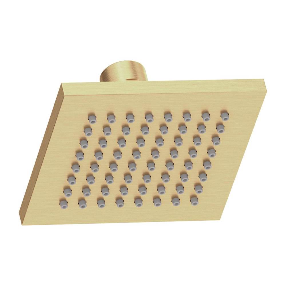 Symmons Duro 1-Spray 4 in. Fixed Showerhead in Brushed Bronze (1.5 GPM)