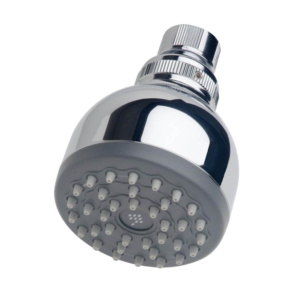 Symmons 1-Spray 2.8 in. Fixed Showerhead in Polished Chrome (1.5 GPM)