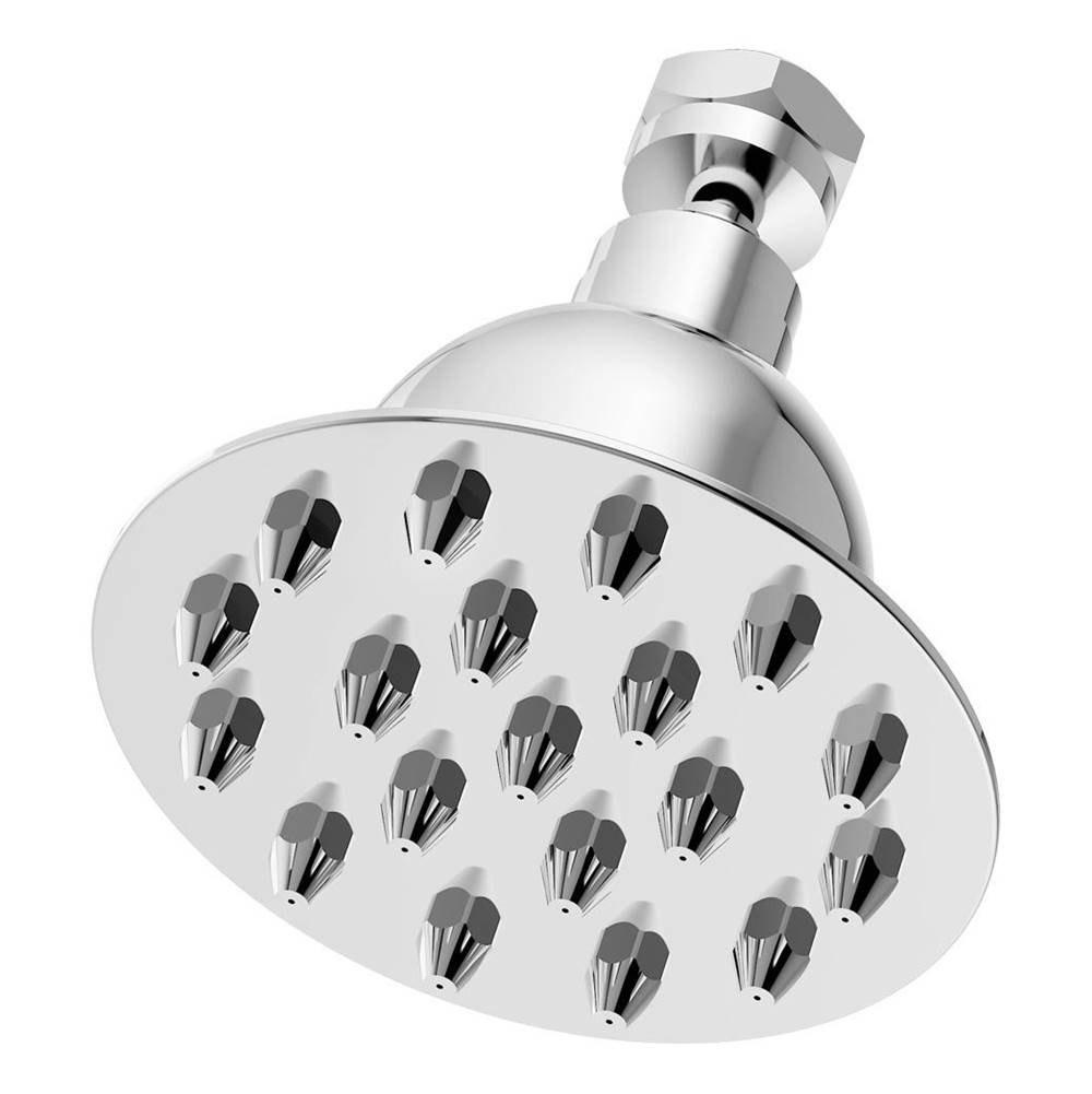 Symmons Canterbury 1-Spray 4 in. Fixed Showerhead in Polished Chrome (1.5 GPM)