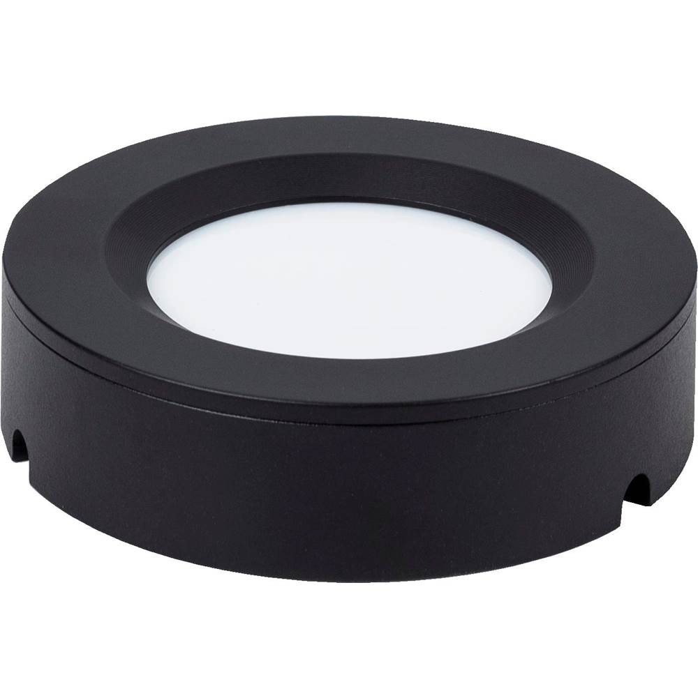 Task Lighting TandemLED Tunable Pearl Series Direct Connect Puck light, Black Finish, 2700K-5000K