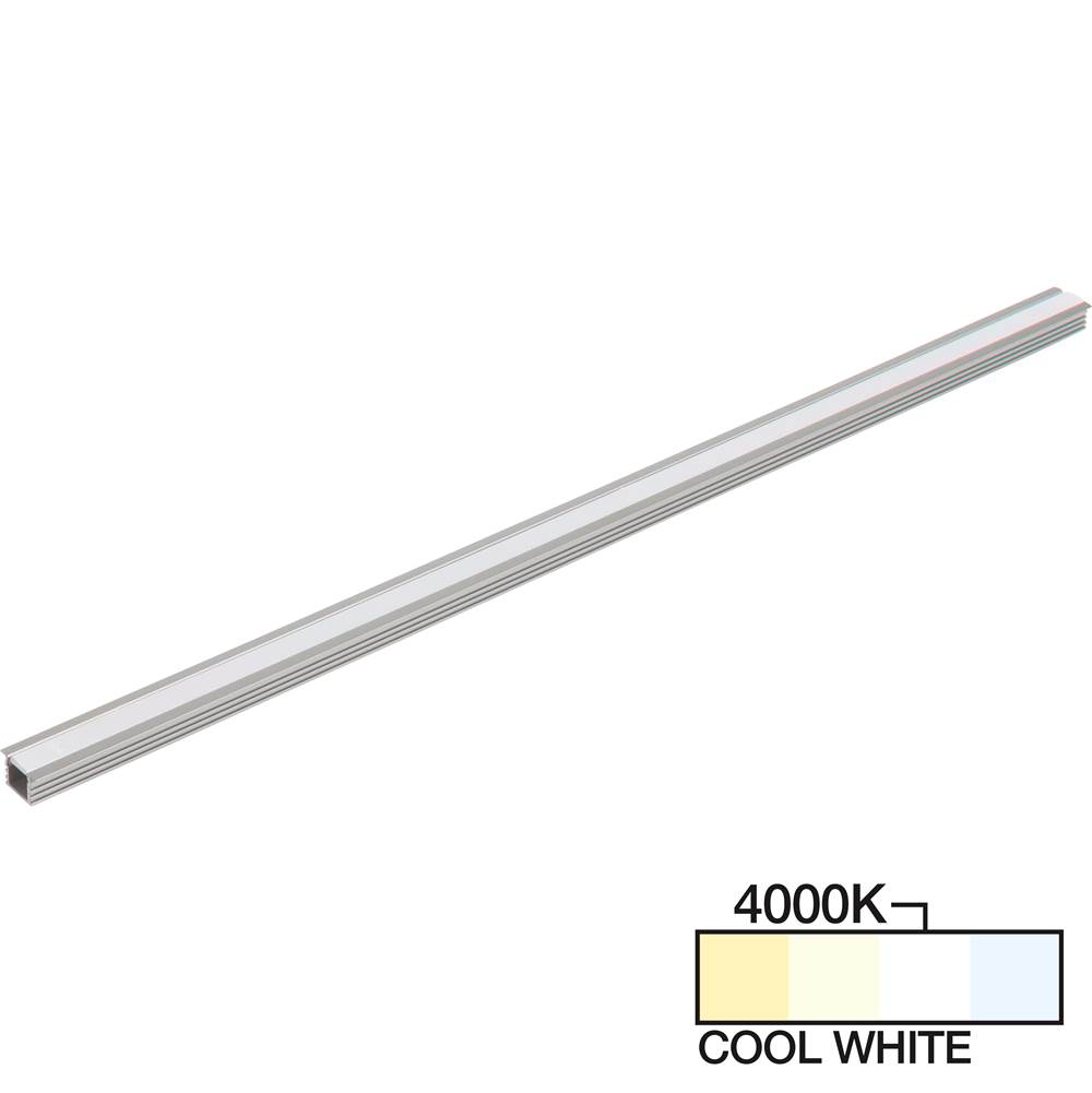 Task Lighting 13-5/8'' 400 Lumen R Series Recessed LED Strip Light, 4000K Cool White