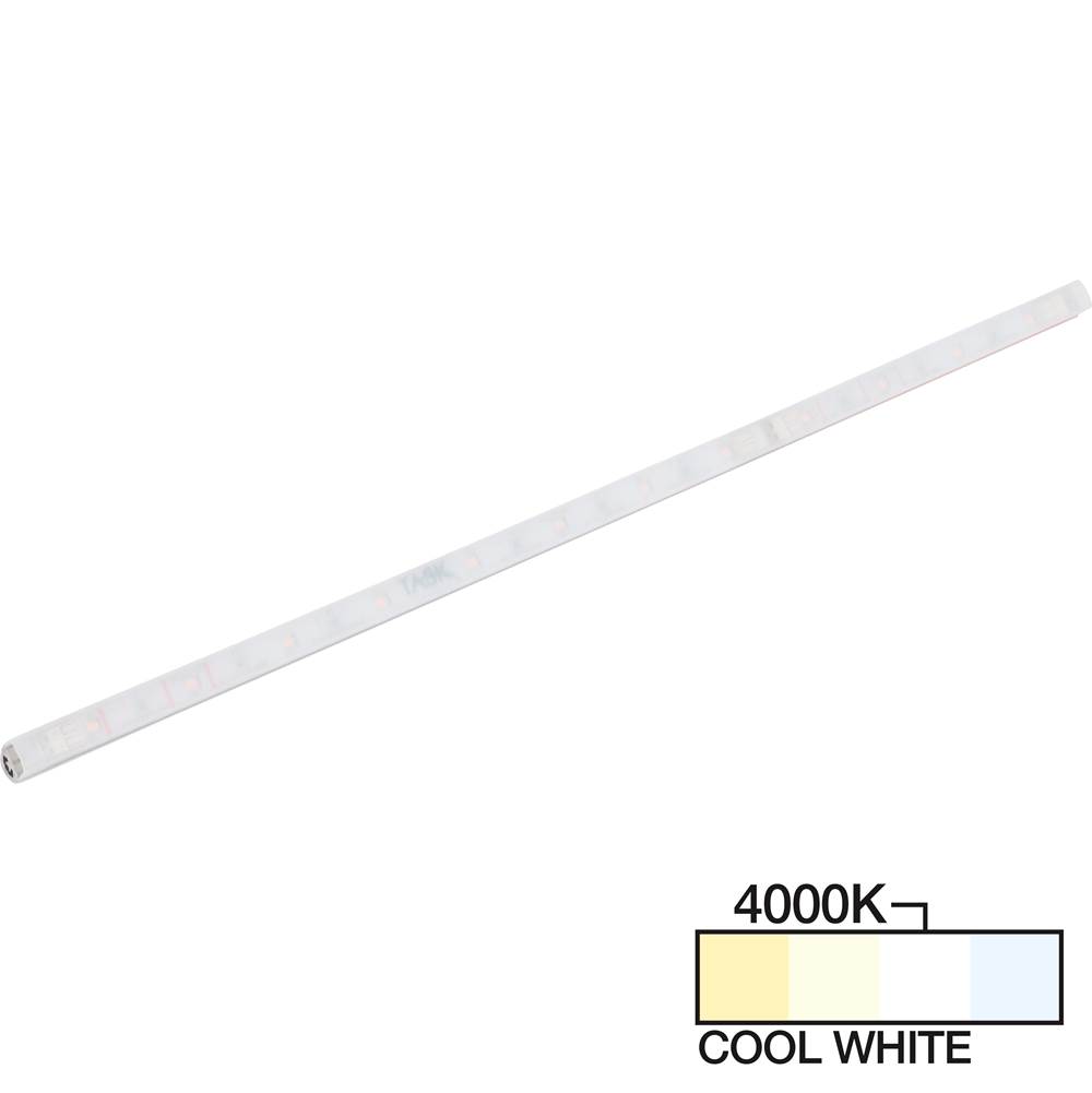 Task Lighting 18-3/4'' 300 Lumen A Series Mini-Angled LED Strip Light, 4000K Cool White