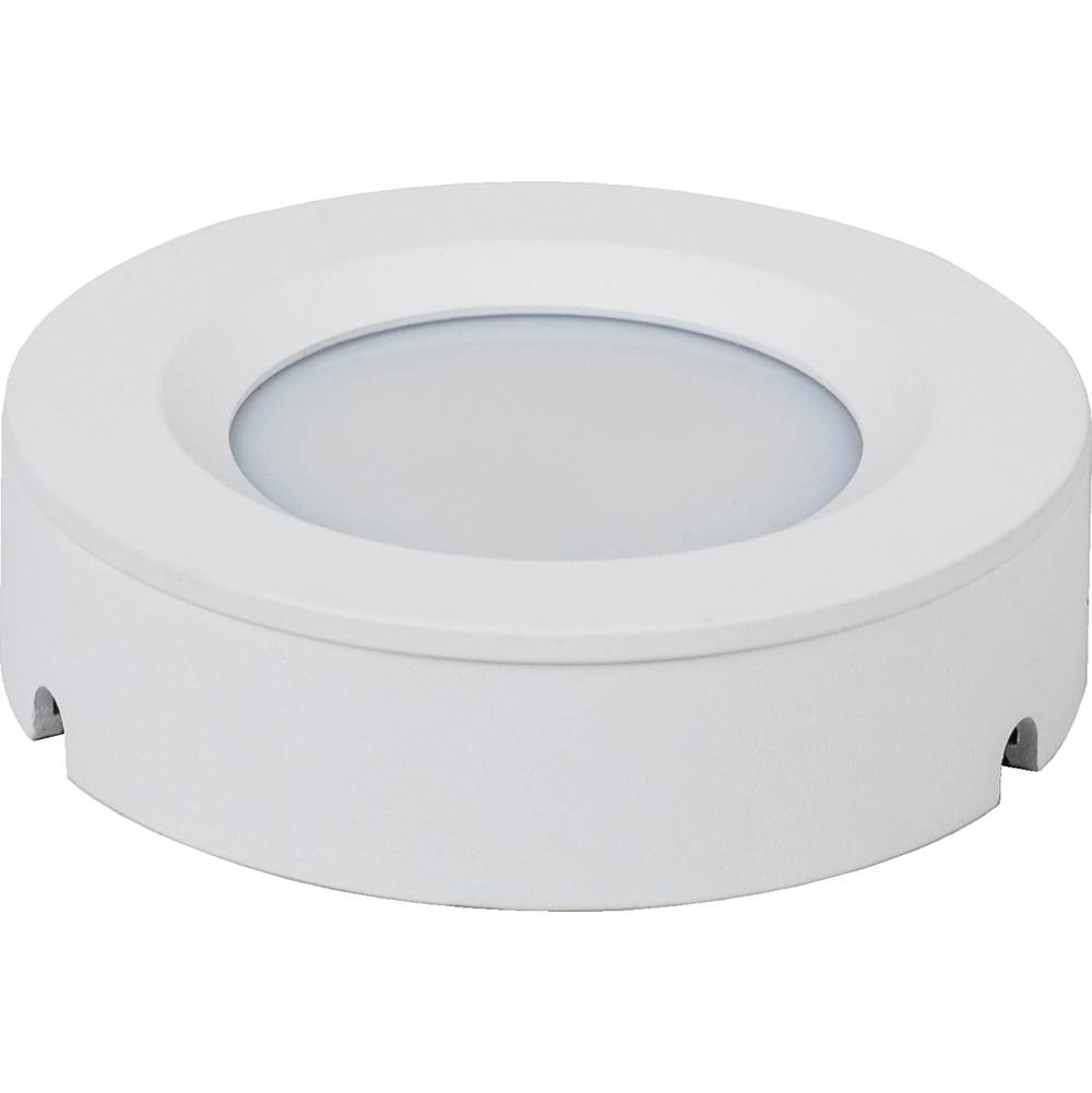 Task Lighting TandemLED Tunable Pearl Series Direct Connect Puck light, White Finish, 2700K-5000K