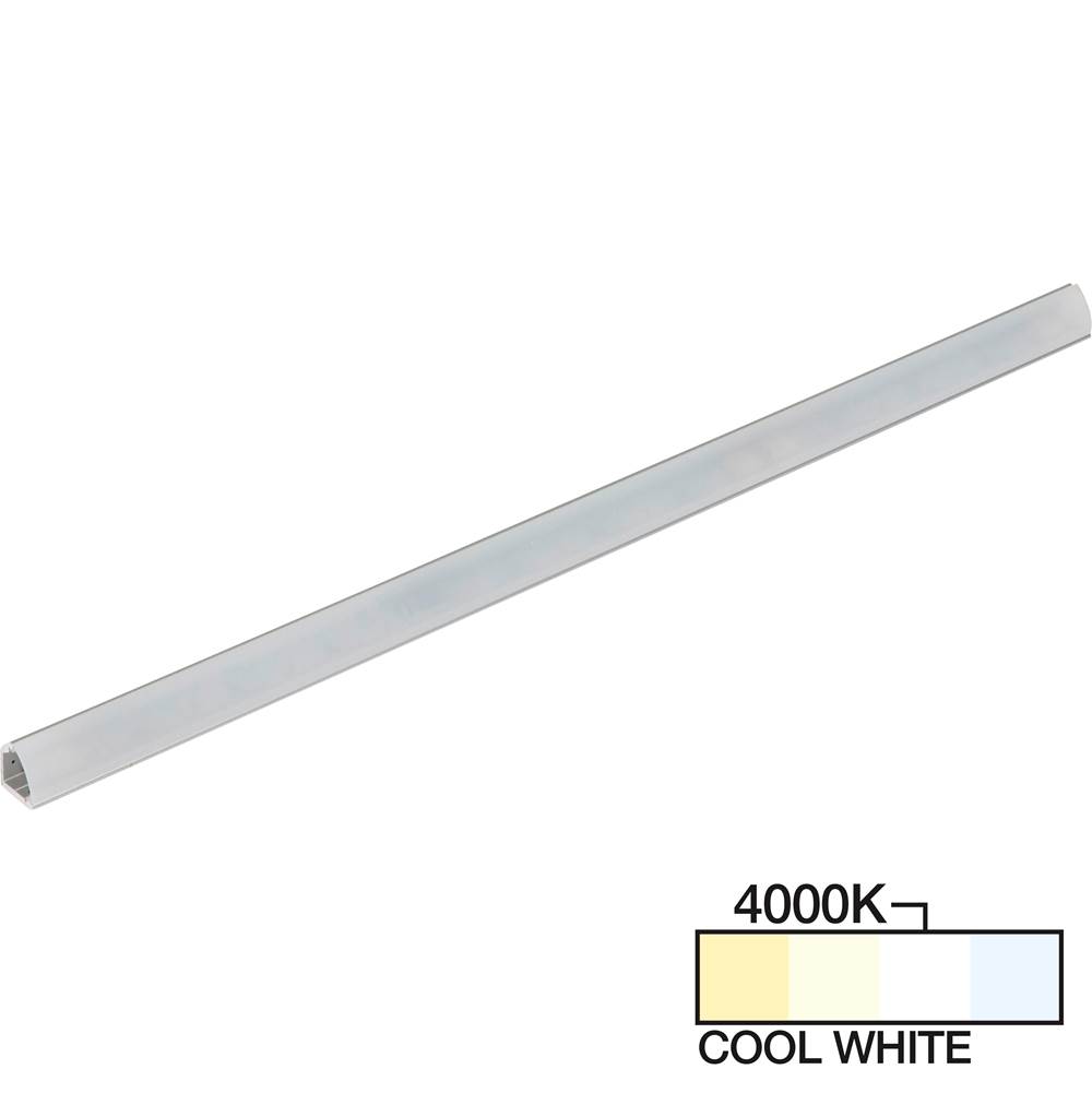 Task Lighting 42-3/4'' 1400 Lumen S Series Angled LED Strip Light, 4000K Cool White