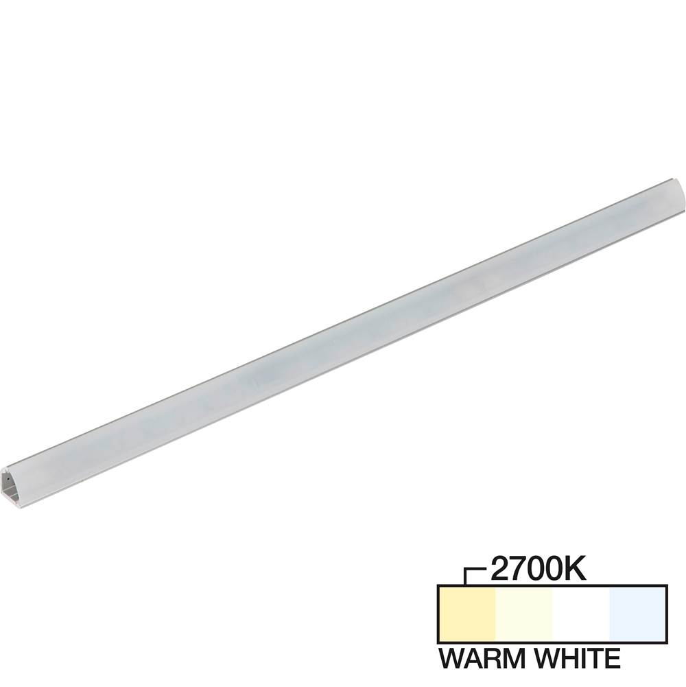 Task Lighting 42-3/4'' 2100 Lumen S Series Angled LED Strip Light, 2700K Warm White