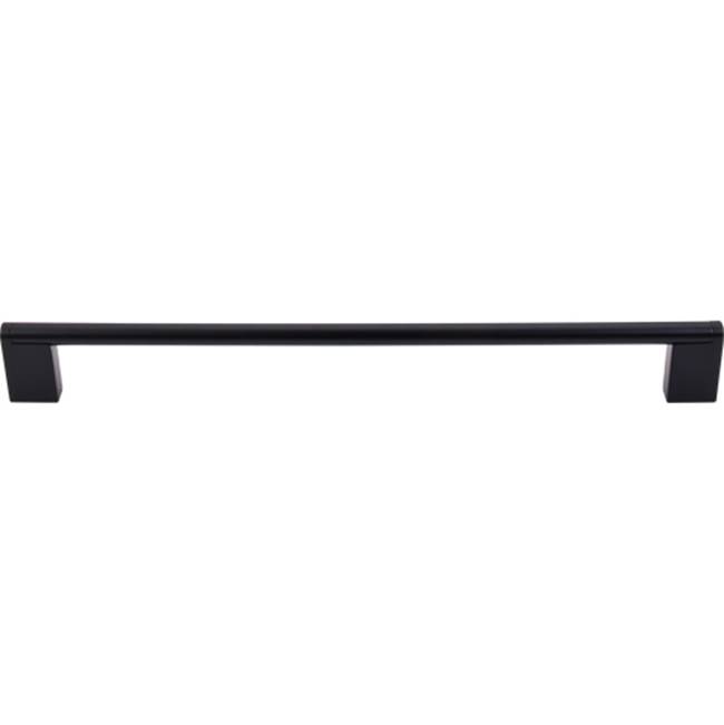 Top Knobs Princetonian Bar Pull 11 11/32 Inch (c-c) Flat Black