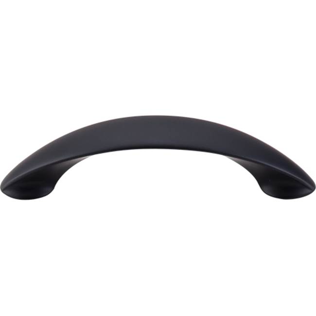 Top Knobs New Haven Pull 3 3/4 Inch (c-c) Flat Black