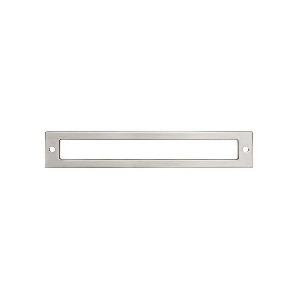 Top Knobs Hollin Backplate 6 5/16 Inch Brushed Satin Nickel
