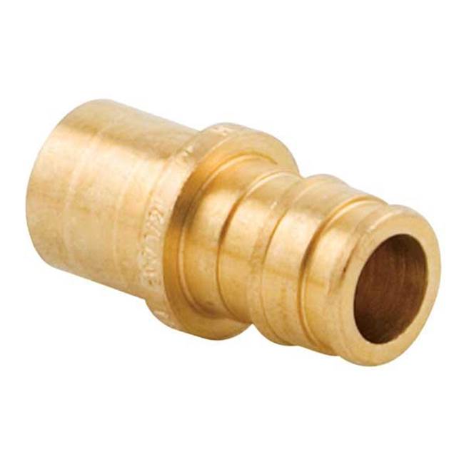 Uponor Propex Lf Brass Sweat Adapter, 1/2'' Pex X 1/2'' Copper