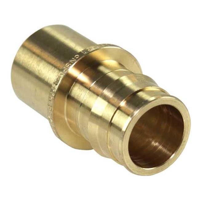 Uponor Propex Brass Fitting Adapter, 1'' Pex X 1'' Copper