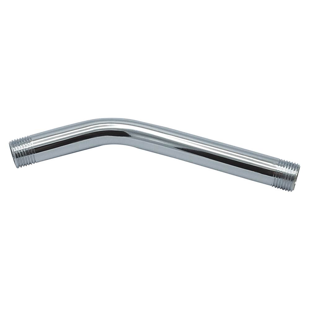 Wal-Rich Corporation 1/2'' X 10'' Chrome-Plated 45 Degree Shower Arm
