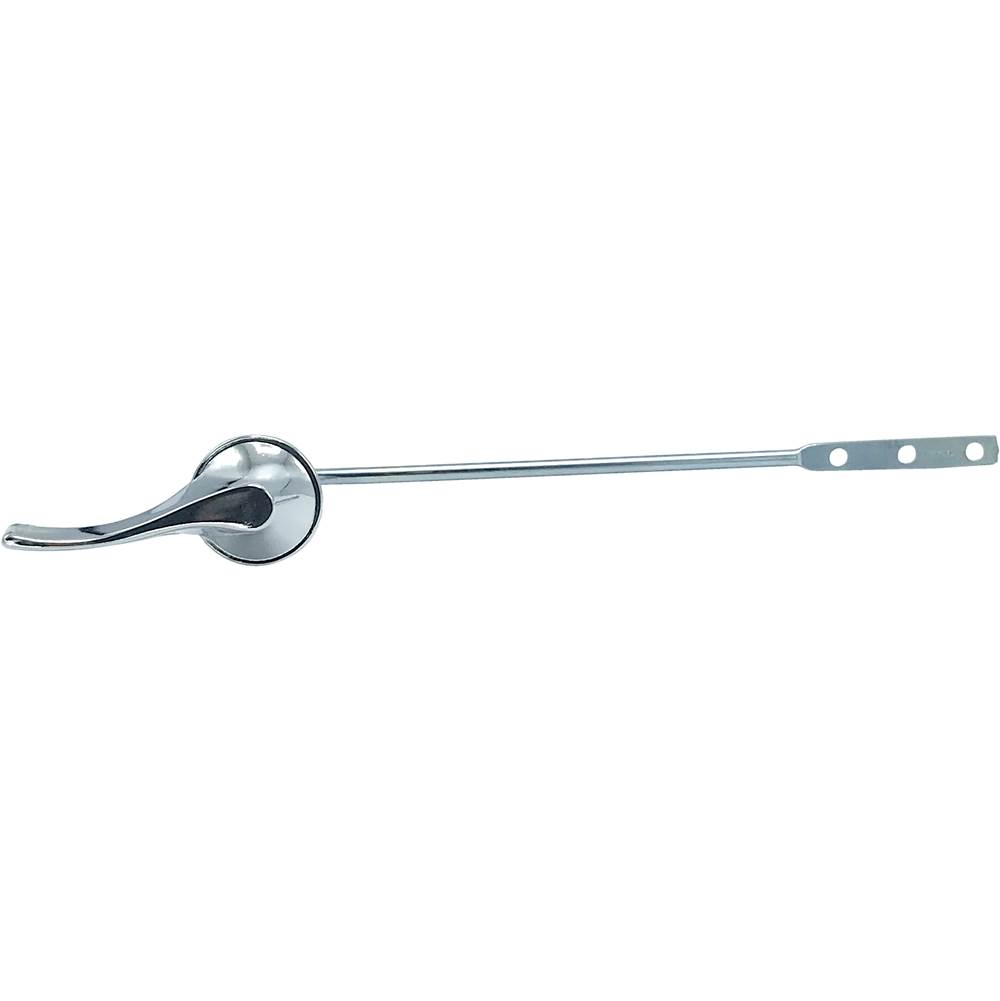 Wal-Rich Corporation Chrome-Plated Zinc Arm Tank Lever Handle With Plastic Spud And Nut