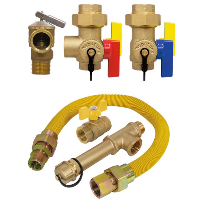 Webstone Valve Innovation 3/4 Swt Exp Uc W/ 3/4 Gst And 24 Flex Line