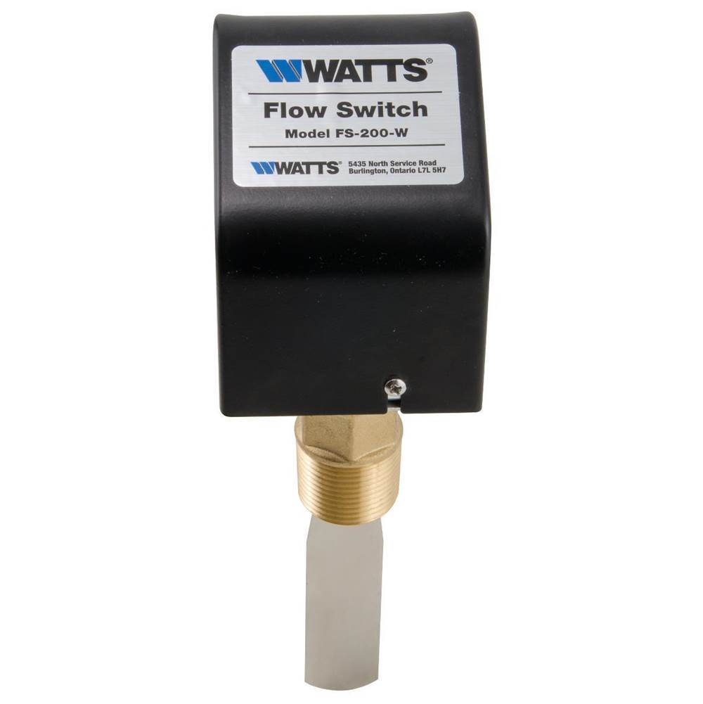 Watts General Purpose Flow Switch, NEMA 1, Two 7/8 In Electrical Knock-Outs, For 1/2 In Conduit, 1 In NPT Connection
